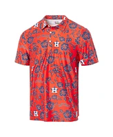 Reyn Spooner Men's Orange Houston Astros Pua Performance Polo Shirt