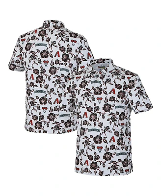 Reyn Spooner Men's White Arizona Diamondbacks Pua Performance Polo Shirt