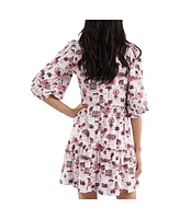 Smith & Quinn Women's White/Garnet South Carolina Gamecocks Tailgate Collection Tory Dress