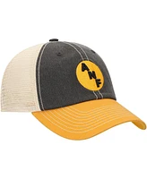 Top of the World Men's Black/Gold Iowa Hawkeyes Off Road Adjustable Trucker Hat