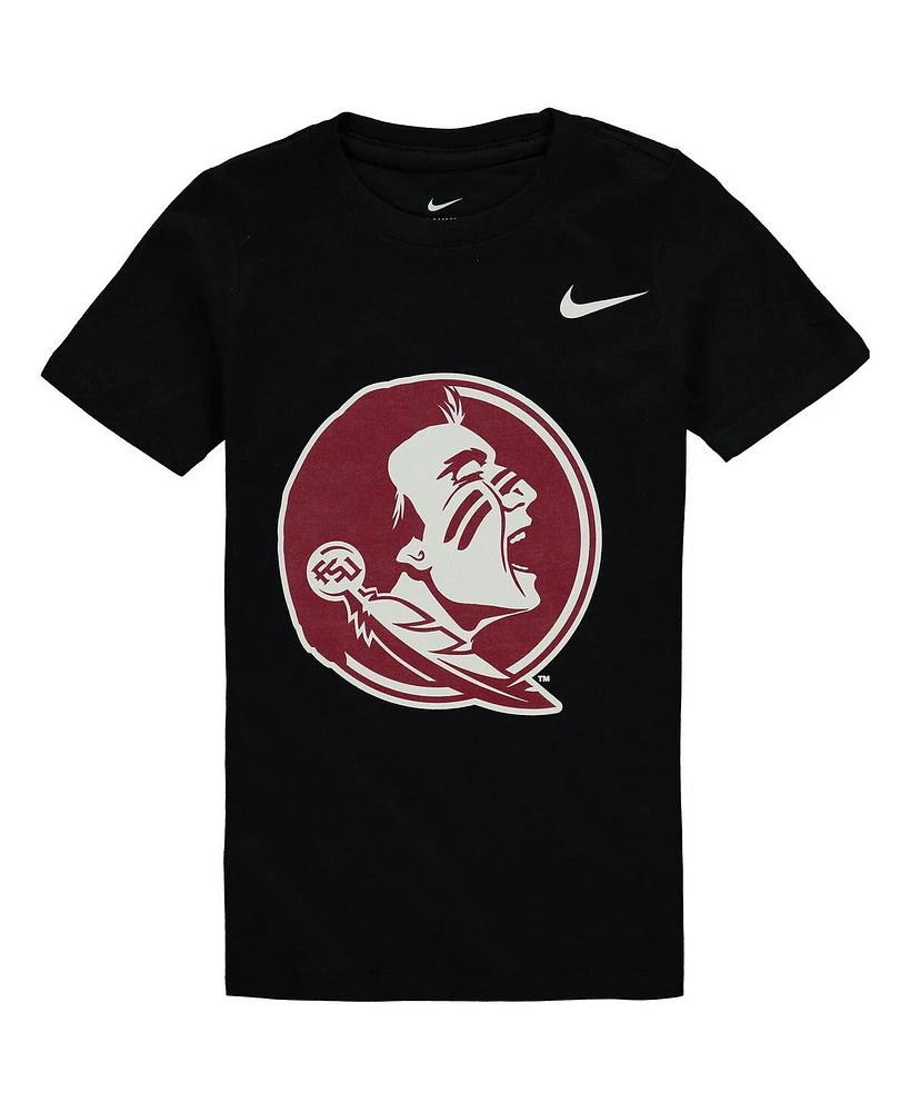 Nike Preschool Black Florida State Seminoles Logo T-Shirt