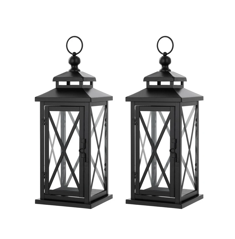 Lirio 17.5" Outdoor Lantern (Set of 2)