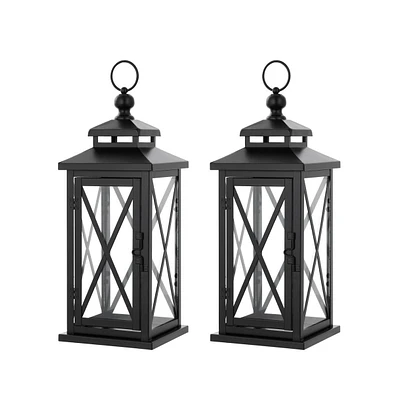 Lirio 17.5" Outdoor Lantern (Set of 2)