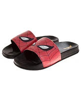 Spider-Man Little and Big Boys Slip On Flat Slides