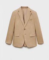 Mango Men's Linen Slim-Fit Suit Blazer