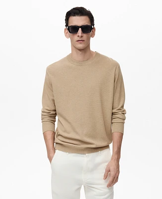 Mango Men's Fine-Knit Sweater