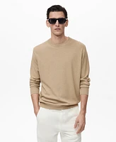 Mango Men's Fine-Knit Sweater