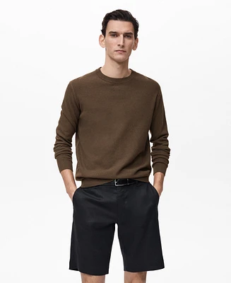Mango Men's Fine-Knit Sweater