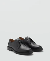 Mango Men's Leather Suit Shoes