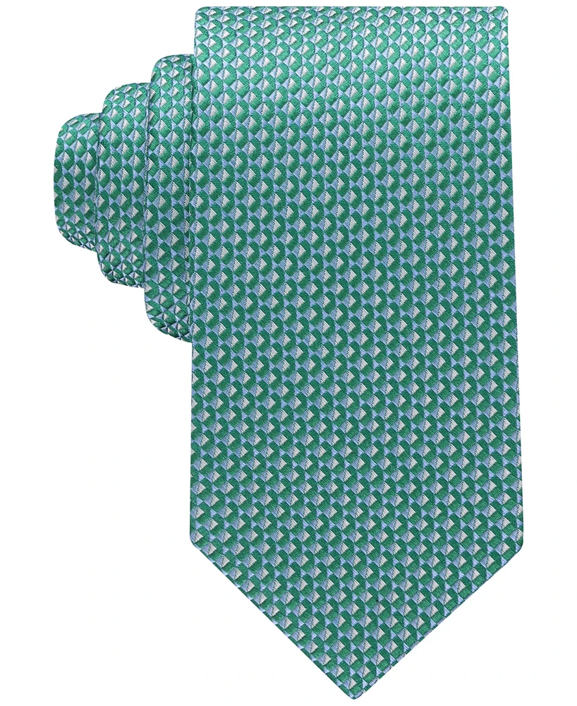 Tommy Hilfiger Men's Phoenix Geo-Pattern Tie