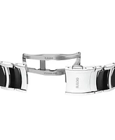 Rado Unisex Swiss Chronograph Centrix Black Ceramic & Stainless Steel Bracelet Watch 41mm