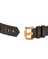 Rado Men's Swiss HyperChrome Brown Rubber Strap Watch 42mm