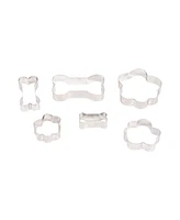 Country Living 6-Piece Stainless Steel Cookie Cutter Set