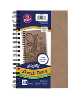 UCreate Your Own Cover Sketch Diary, Pack of 6