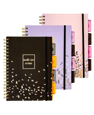 Pukka Pads Rochelle and Jess B5 Project Books, Pack of 3