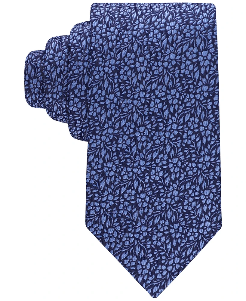 Tommy Hilfiger Men's Porto Tonal Floral Tie