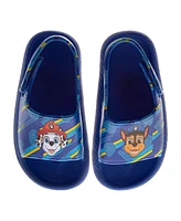 Nickelodeon Toddler Boys Patrol Hook and Loop Backstrap Slides