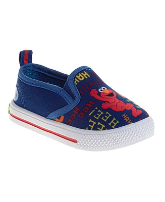 Sesame Street Toddler Girls Slip On Sneakers