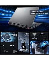 Thunderobot Radiant 16 4060 2.5K Gaming Laptop, 16" Wqxga 240Hz Display, Intel Core i9-13900HX, GeForce Rtx 4060, 32GB DDR5 Ram, 1TB PCIe Ssd, Rgb Bac