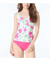 Beach House Women's Lola Wrap Underwire Tankini Top