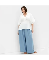 City Chic Plus Size Island Sun Top