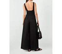 WeWoreWhat Women's Corset Jumpsuit