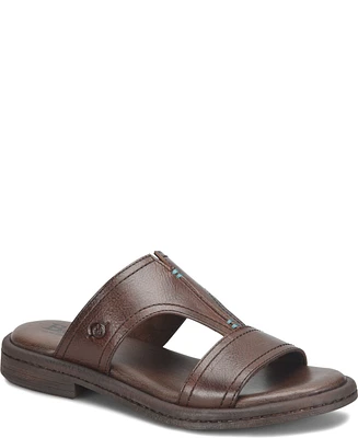 Born Women's Remo Round Toe Flat Sandals