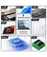Thunderobot Zero 16 Gaming Laptop | 16" Qhd+ 16:10 240Hz 2.5K Dislpay | 14th Gen Intel Core i9-14900HX | GeForce Rtx 4070 | 64GB DDR5 | 2TB Ssd | Rgb