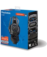 Sony Playstation 5 Pro Bundle with Extra Starlight Blue Controller, Plantronics Headset, Trigger Stop Kit, Dual Charge Dock and MightySkins Decal Vouc