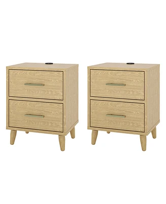 Isaac Nightstand,Set of 2