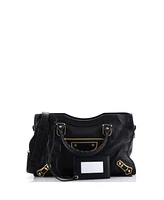 Pre-Owned Balenciaga Medium City Classic Metallic Edge Bag Leather