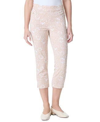 Gloria Vanderbilt Women's Shape Effect Printed Capri Pants