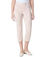 Gloria Vanderbilt Women's Shape Effect Printed Capri Pants