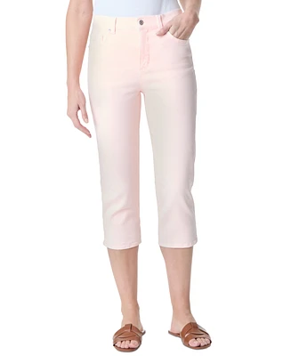 Gloria Vanderbilt Women's Amanda Slit-Hem Capri Jeans
