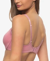Paramour Women's Amaranth Cushioned Comfort Unlined Minimizer Underwire Bra