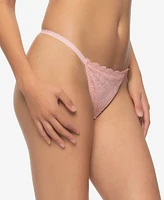 Paramour Women's Lola Floral Lace Thong Panty