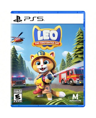 Leo The Firefighter Cat for Playstation 5