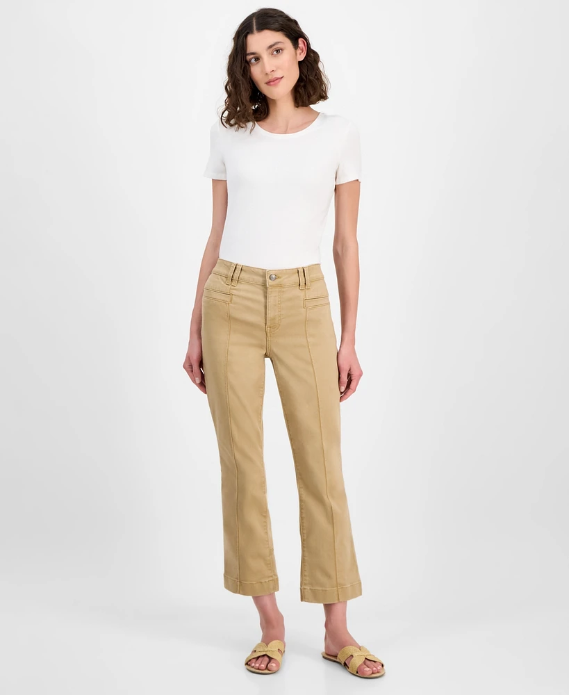 Nautica Jeans Women's Front-Seam Bootcut Pants