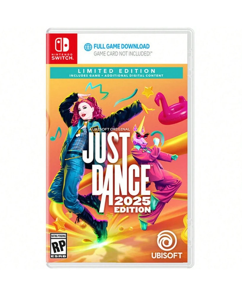 Just Dance 2025 Limited Edition code-in-box for Nintendo Switch