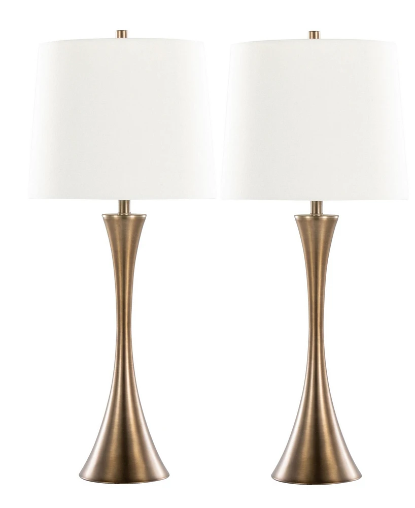 Lumisource 29" Metal Lenuxe Contemporary Table Lamp