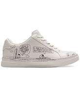Coach Women's Peanuts Comic High Line Leather Sneakers