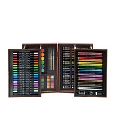 Art 101 Deluxe Art Doodle Wood Art Set, 168 Piece