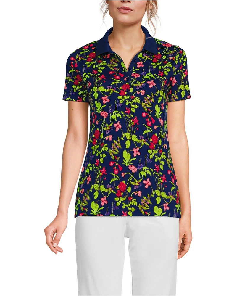 Lands' End Petite Supima Cotton Polo Shirt