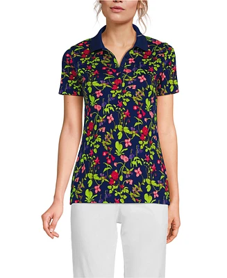 Lands' End Petite Supima Cotton Polo Shirt