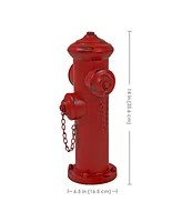 Fire Hydrant for Dogs to on - Dog Fire Hydrant Post for Potty Training- Red Powder-Coated Paint Finish