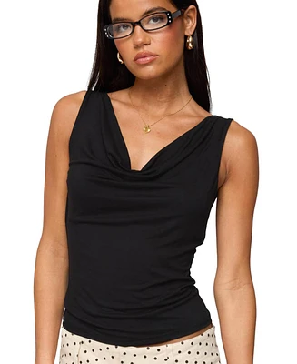 Edikted Women's Fiorella Cowl Neck Top