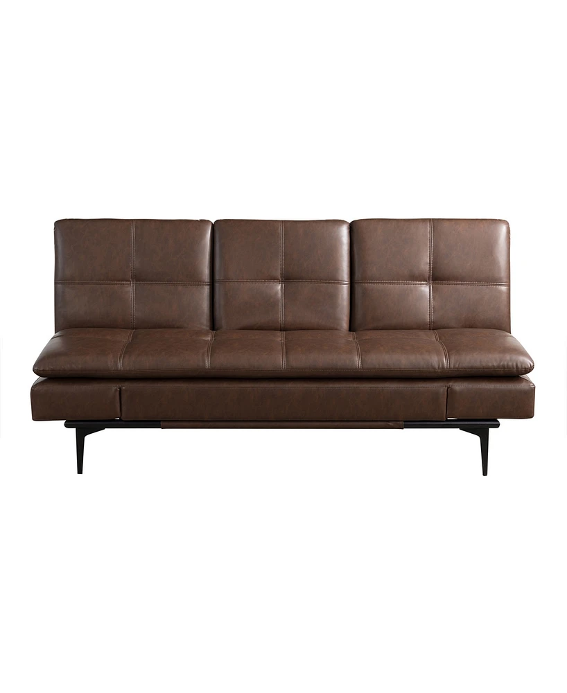 Serta 78.7" Polyester Laredo Convertible Sofa