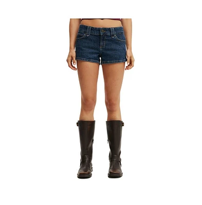 Cotton On Women's Micro Low Denim Short