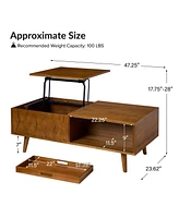 Epirus 4 Legs Coffee Table with Storage