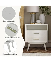Jesus Nightstand with 2 Usb Ports